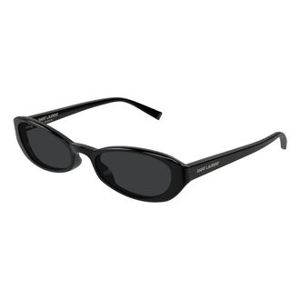 Saint Laurent unisex, Accessoires, Zwart, Maat: 51 MM Nylon