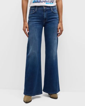 Mother The Twister Sneak Wide-Leg Jeans