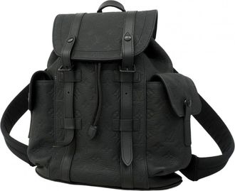 Louis Vuitton Noir Backpack (Pre-Owned)