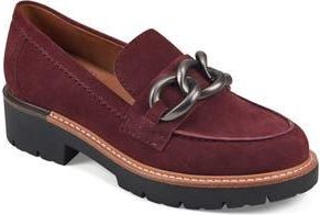 Earth Zalor Moc Toe Loafer in Red at Nordstrom Rack, Size 6.5