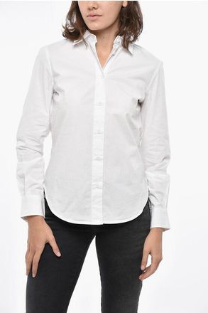 Diesel Stretch Cotton C-GISEY-OUT Shirt with Tone on Tone Logo size Xxs