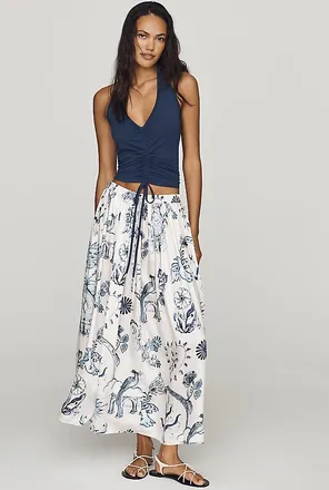 Scotch & Soda Micro-Pleat Skirt