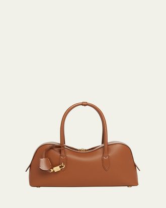 Stella McCartney Ryder Large Shoulder Bag in Embossed Grainy Eco Mat