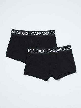 Dolce & Gabbana Boxer slim fit in cotone stretch con fascia logata