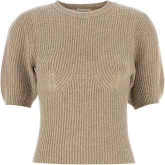 Magda Butrym Truien & Vesten, Dames, Beige, S, Kasjmier, Pf 25 Truien 07 Sweater