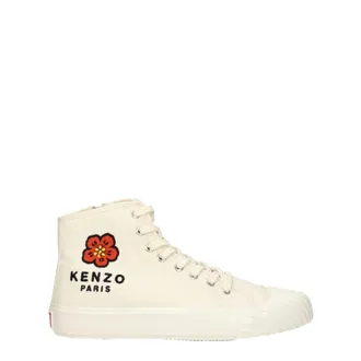 Kenzo Sneakers Uomo Tessuto Bianco/Crema