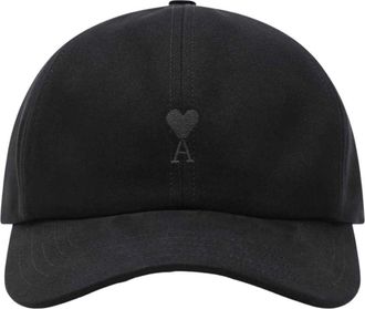 Ami De Coeur Katoenen Pet - Heren - Petten - Zwart - ONE Size - Katoen - Accessoires