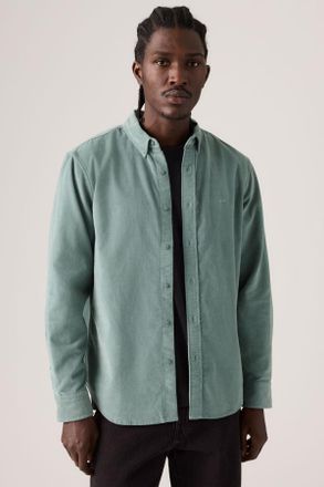 Levi's Authentic Button Down Shirt - Men - 2XL - Grey / Stormy Sea