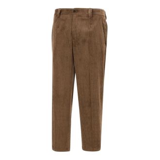 BRIGLIA 1949 Straight Trousers, male, Brown, S, Portofinos Trousers