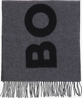 HUGO BOSS Sciarpa Hugo Boss In Lana Con Logo