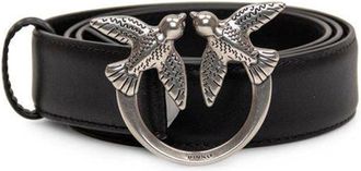 Pinko Womens Belt Black Leather Accessories