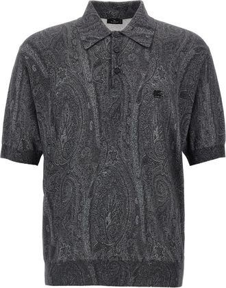 Etro Heren, Tops, Veelkleurig, Maat: L Zijde