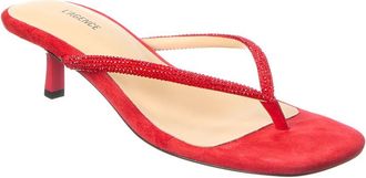 L'agence LAgence Horetense Suede Sandal