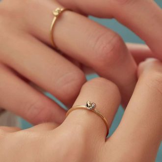 BELORO Ringe - Della Spiga Mira Ring - Gr. 58 - in Gold - für Damen