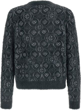 Casablanca Monogram Jacquard Sweater - Gray