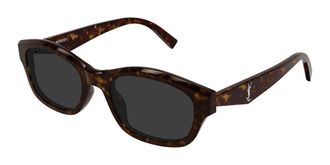 Saint Laurent SL M172 002 Womens Sunglasses Tortoiseshell Size 53 - Free RX Lenses - Free RX Lenses