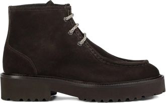 Doucal's Suède veterlaarzen - Bruin