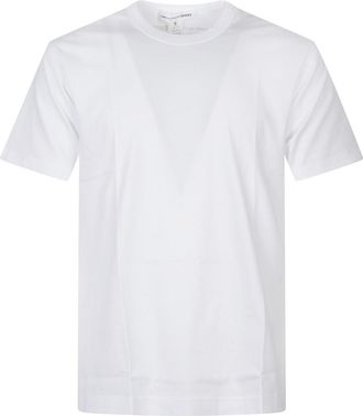 Comme Des Gar&ccedil;ons White Crew Neck T-Shirt
