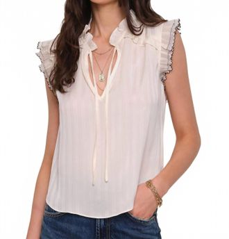 Heartloom Ananda Sleeveless Top In White