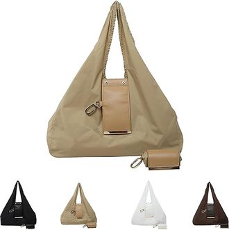 Generic Womens Tote, Shoulder Totes Bags Keychain Storage Bag Suitable for Travel Shopping and Daily Life, Tote Bag for Women. (Khaki)
