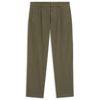 HUGO BOSS Modern-fit trousers in cotton-blend twill