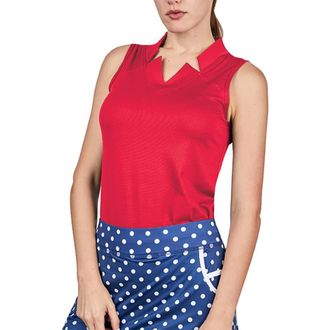 Sofibella Golf Colors Sleeveless Womens Golf Shirt in Roulette at Nordstrom, Size X-Large