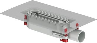 Aco Aco Showerdrain S+ Desag&uuml;e/ Dn50 /1,5grados/ Ws 30 Con Manguito De Estanqueidad / Con Juego De Fijaci&oacute;n Oke 70-160 Mm, 9010.51.21