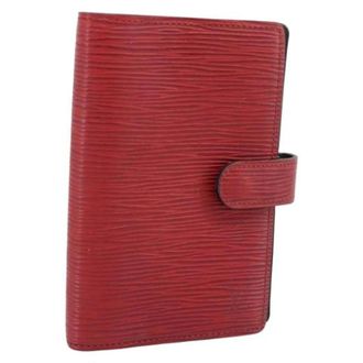 Louis Vuitton Pre-owned Day Planner Cover - - Pre-owned - Donna - Rosso - ONE SIZE