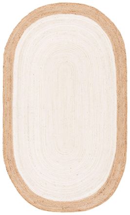Safavieh Alfombra yute marfil / beige 122 x 183 cm