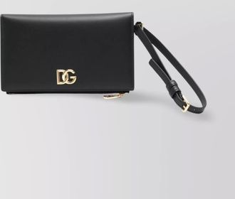 Dolce & Gabbana leather clutch bag