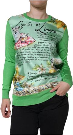 Dolce & Gabbana Donna, Top, Verde, 2Xs, new