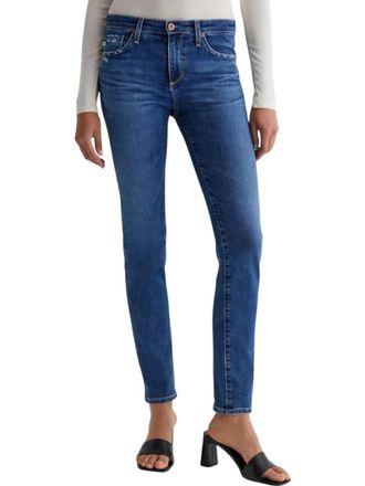 AG - Adriano Goldschmied Prima Cigarette Leg In Blue