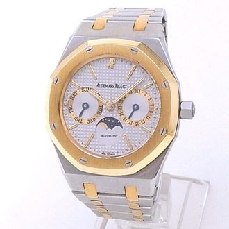 Audemars Piguet Pre-owned Audemars Piguet Royal Oak Day-Date Automatic Silver Dial Mens Watch 25594SA.O.0789SA.01
