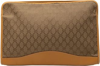 Gucci Pre-owned Gucci GG Canvas Clutch Ladies DB0D0DRQ3L9CH5D6