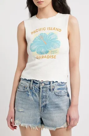 Rip Curl Topanga Canyon Tank in White at Nordstrom, Size Xx-Large