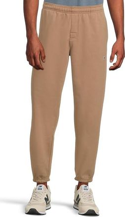 Rvca VA Essential Sweatpants Mens Casual Pants Khaki : MD, Cotton
