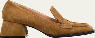 Nodaleto Nodstalgia Cindy Suede Loafer Pumps