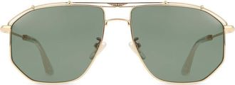 Police SPLL17 HORIZON 5 300Y Mens Sunglasses Gold Size 59