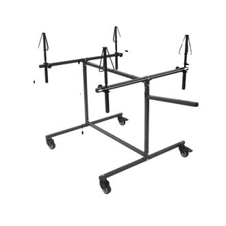 OEM Soporte Para Pintura Con Ruedas, Capacidad De Carga De 100 Kg, Altura Regulable, Color Negro