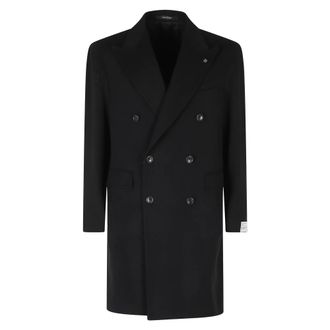 Tagliatore Cappotto Doppiopetto Blanche - - Coats - Uomo - Nero - XL