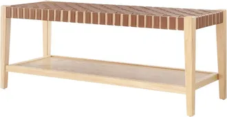 New Pacific Direct Marco PU Bench