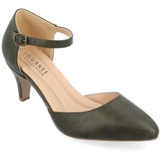Journee Collection Women & apos;s Bettie Medium and Wide Width Pumps