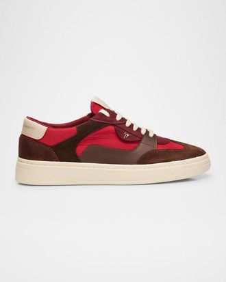 Giuseppe Zanotti Men & apos;s Textile and Leather Low-Top Sneakers