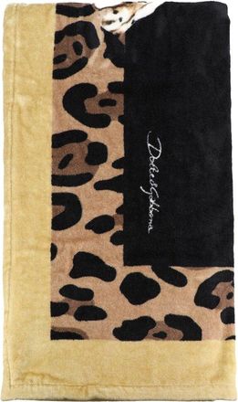 Dolce & Gabbana Terry Cotton Beach Towel