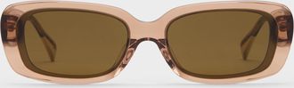 Charles & Keith Aubrey Rectangular Sunglasses