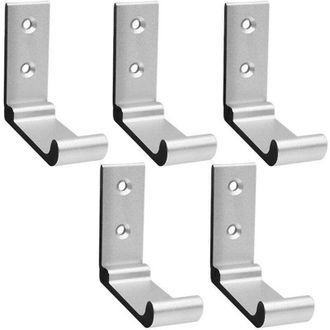 OEM Juego De 5 Ganchos Para Ba&ntilde;o, Ganchos Plegables, Ganchos Para Toallas De Pared, Ganchos Para Ropa, 90 Ganchos Plegables De Aluminio Macizo -crezuo