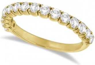 Allurez Lab Grown Diamond Wedding Band Anniversary Ring in 14k Yellow Gold (1.00ct)