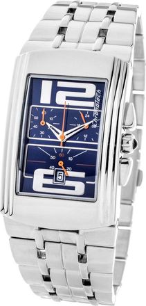 Chronotech Womens Ct7018m Men Chronograph Watch - Silver Silver Steel - One Size