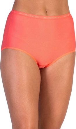 ExOfficio Give-N-Go Full Cut Brief Panty In Hot Coral