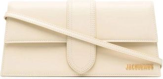 Jacquemus Le Bambino Long - Dames - Schoudertassen - Beige - ONE Size - Katoen - Tassen